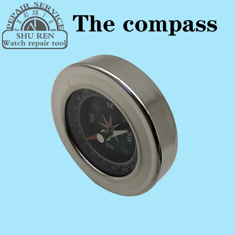 Draagbaar buitenkompas, licht handzaam draagbaar buitenkompas, multifunctioneel metalen richtingsmeetinstrument