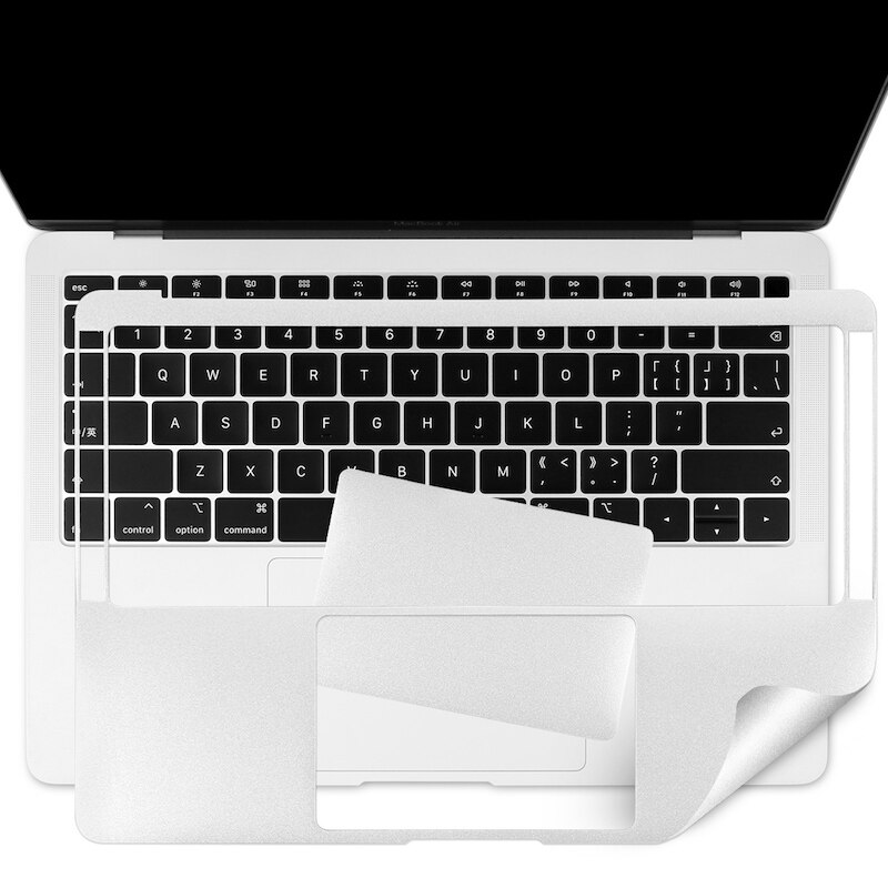 All-inside Palm Guard Rest Cover Trackpad Protector Sticker Skin for MacBook Pro Touch Bar Pro 16 A2141: silver