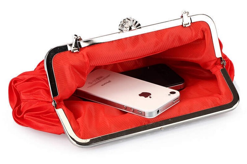 Mode Vrouwen Kleine Dag Clutch Eenvoudige Crystal Lady Party Banket Bruids Avondtassen Dating Handtassen en Portemonnee