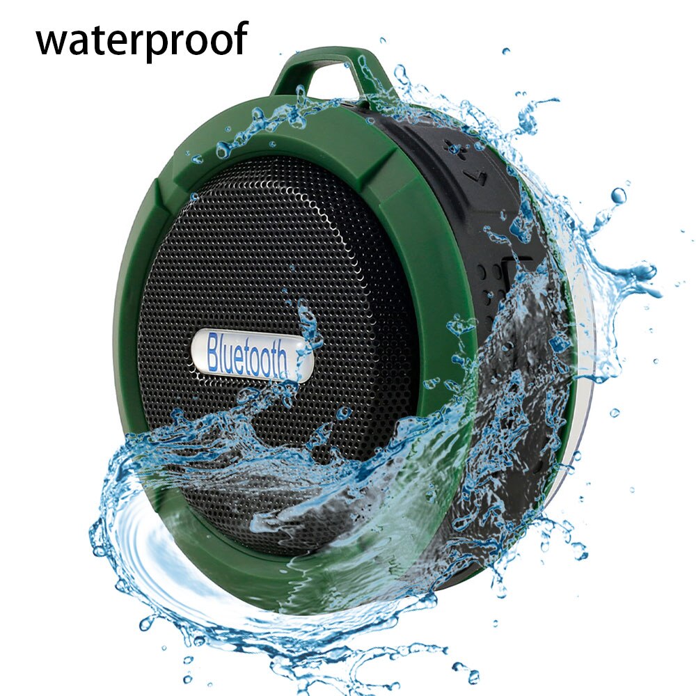 Haut-parleurs Bluetooth sans fil extérieurs haut-parleur Portable stéréo étanche Mini haut-parleur mains libres sans fil avec basse
