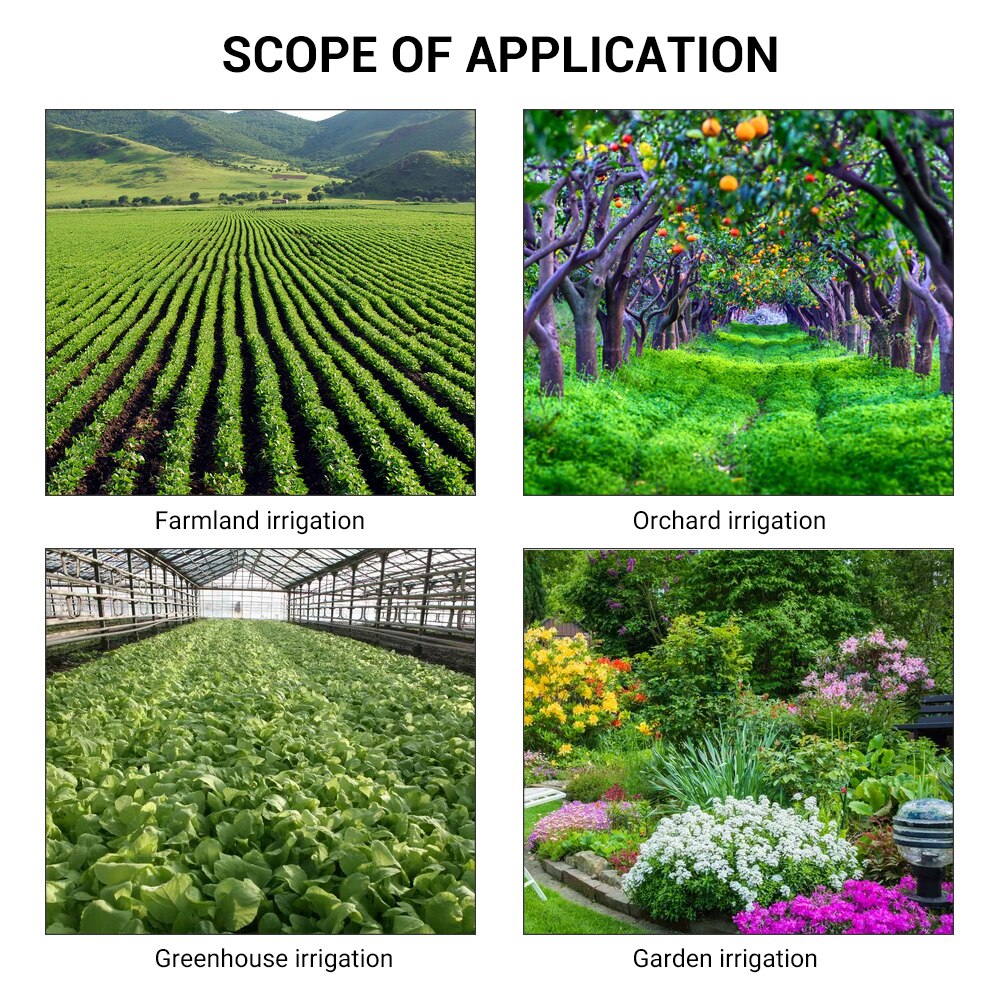 1/2" External Thread Rotating Sprinklers Mini Wobbler Irrigation Water Spray Sprinkler Farm 360 Degree Rotary Watering Nozzles