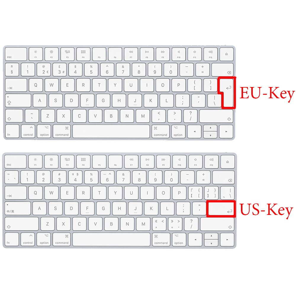 Für Apple Bluetooth Wireless keybord MLA22LL/ A1644 IMAC Magie Tastatur abdeckung Protector Silikon Abdeckung UNS/EU Version