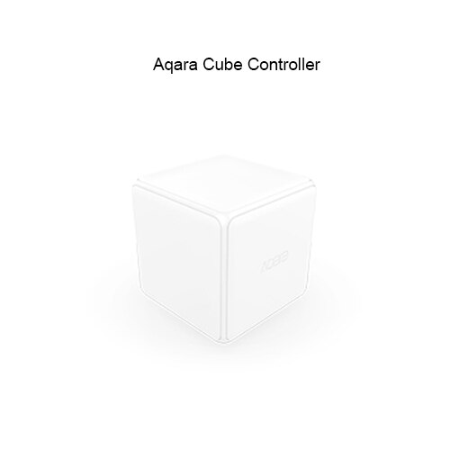 Xiaomi Aqara set Smart Home Kits Gateway Hub Door Window Shock Sensor Body Sensor Wireless Switch Water Sensor for Apple Homekit: Cube Controller