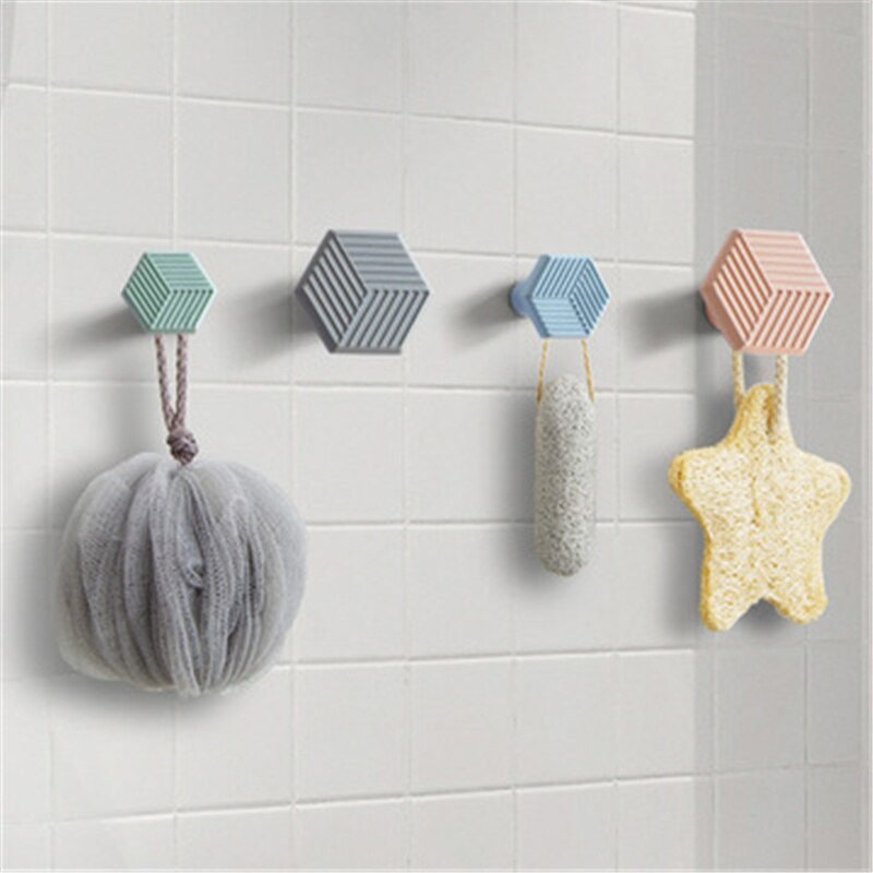 Muur Haken Kapstokken Wandkapstokken Hoed Haken Key Box Muur Hangers Ronde Haak Huishoudster Op Muur Enkele of 4 Stuks Pack