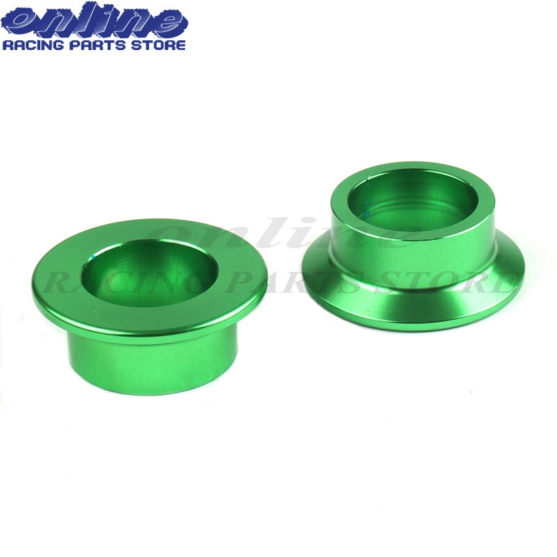 CNC Billet Hinten Rad Hub Abstandshalter Für KX125 KX250 03-08 KXF250 04-14 KXF450 KLX450R Moto-Cross Enduro supermotard Schmutz Motorrad