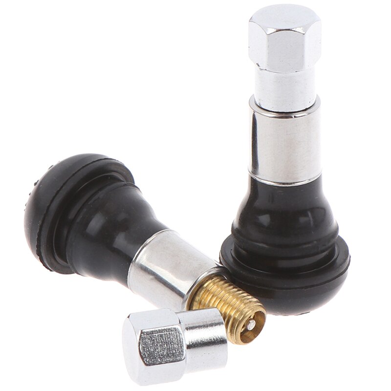 4Pcs TR413 Auto Ventiel Snap In Rubber Tubeless Tire Valve Cap Wheel Stem Vacuüm Nozzle Velg Gat Autoband wiel Accessoires