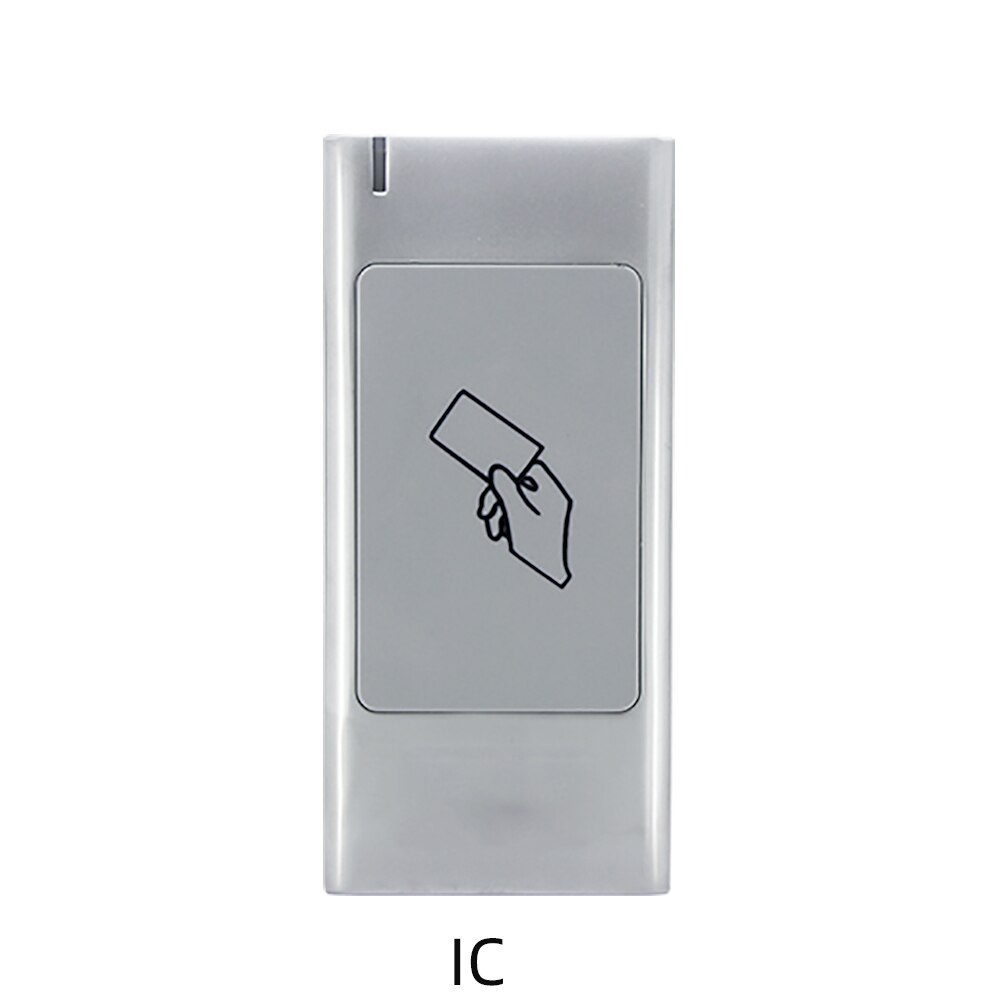 S6R IP66 Waterproof Access Control Card Reader Wiegand 26 34 Card Reader LED Indicators Security RFID EM ID Card Access Control: S6R 13.56Mhz IC