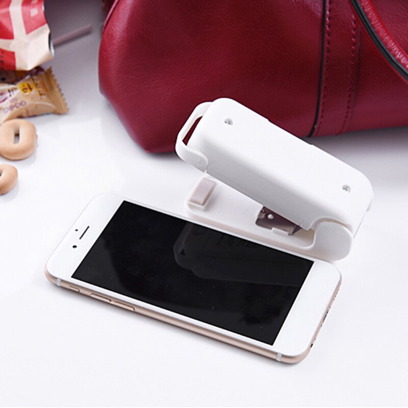 Warmte Zak Sealer Plastic Pakket Opslag Sealer Mini Sluitmachine Handige Sticker En Zegels Voor Voedsel Snack Keuken Accessoires