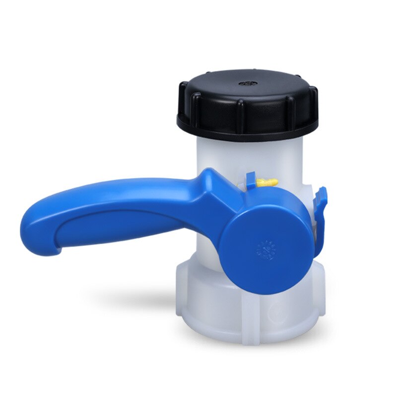 Plastic DN40 Butterfly Valve for IBC Tank Container 1000L Switch IBC Tank Adapter