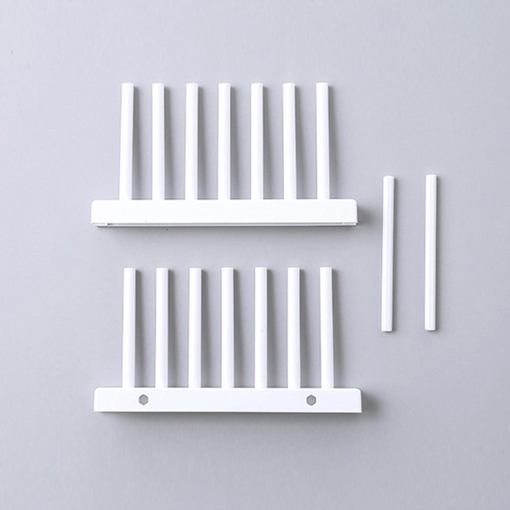 Kitchen Vertical Bracket Organizer Pot Lid Rack Spoon Plate Holder Shelf Cooking Dish Drain Tray Rack Stand