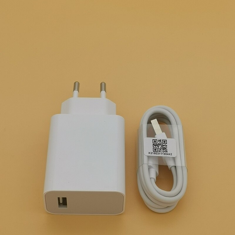 XIAOMI 27w Fast Charger QC4.0 Quick Turbo Charge Adapter USB Type C Cable for Mi 9 9se 8 9T Pro Redmi K20 Note 9S 8T 7 8 Pro