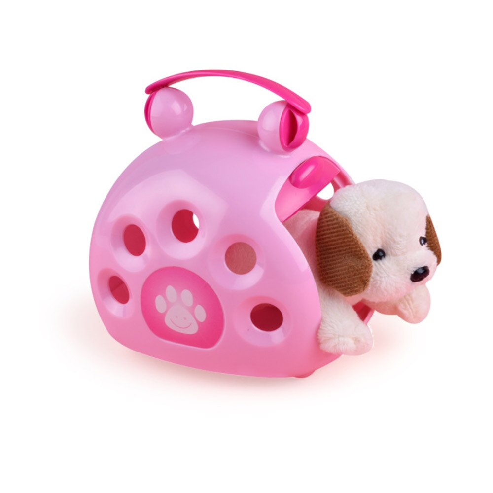 puzzle dla dzieci dom zabaw nauka karmienia nosidełko na zwierzaka robić odgrywania ról szczeniak fajna zabawka na prezent symulacja pielęgnacja zwierząt zabawki dla dzieci