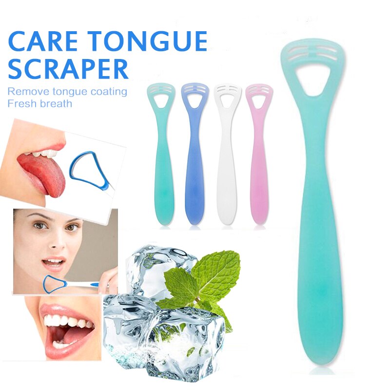Y língua raspador língua escova de limpeza oral língua escova de dentes escova de respiração fresca remover a língua higiene oral cuidados