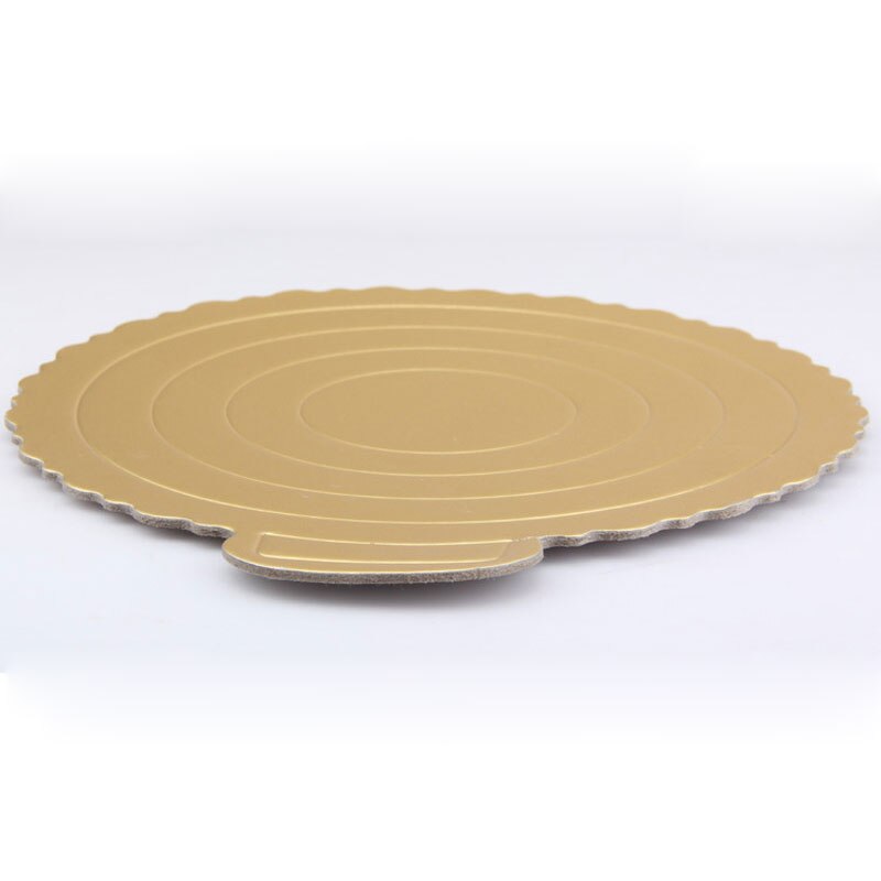Soporte grueso de 6 pulgadas (15x15cm) para pan de oro, cartón, pastel, fondo, bandeja de papel para hornear, utensilios de repostería 10 unids/lote M2057