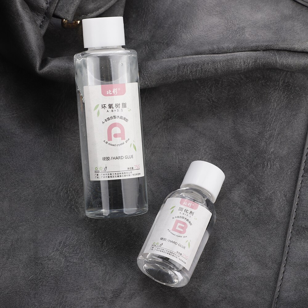 AB Glue 3:1 Solvent Resistance Home Decoration High Adhesive Anti-Yellow Hardener Accessories Epoxy Adhesive