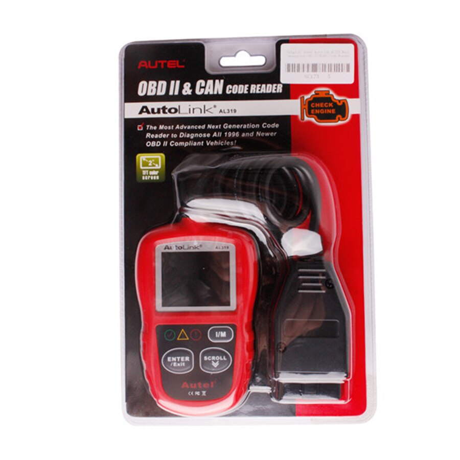 Autel Autolink AL319 Obdii & Kan Code Reader Update Online