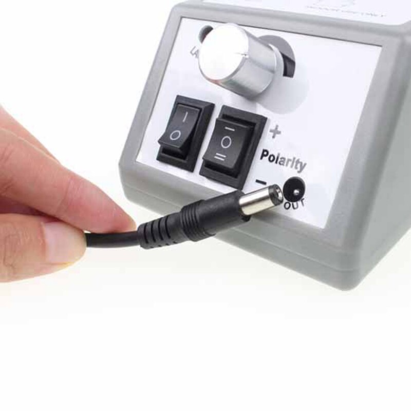 Elektrisk neglebor manicure sæt fil grå neglepen maskine sæt sæt med eu stik