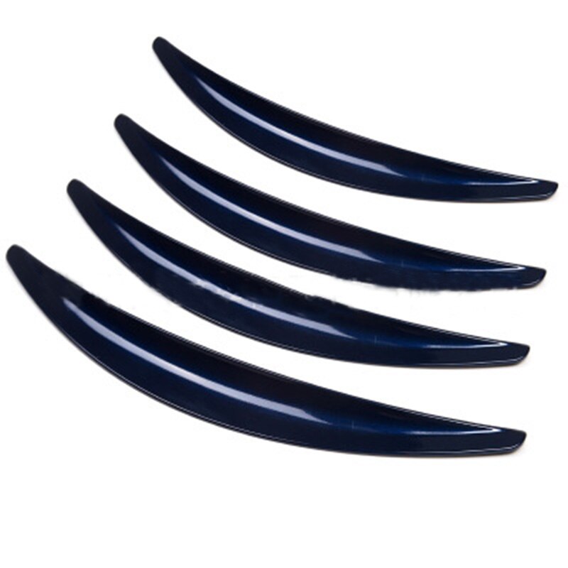 4Pcs/Set Mud Flaps Flexible Car Off-road Fender Flare Wheel Arch Protector For Tesla Model 3 Accessories: blue