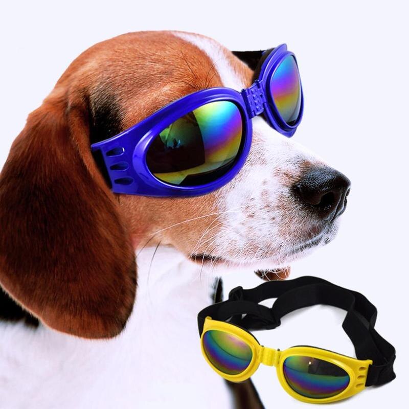 Dog Protection Goggles UV Sunglasses Foldable Pet Dog Glasses Dog Pet Glasses Pet Eyewear Waterproof