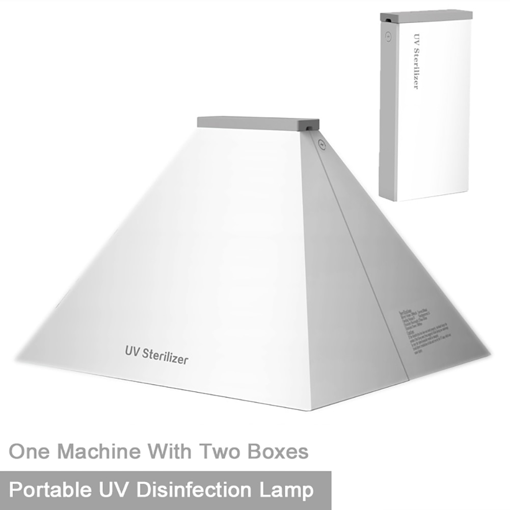 Multifunction Led Uvc Disinfection Sterilizer Portable Uv Mask Disinfection Box For Cellphones Toothbrushes For Personal Clean