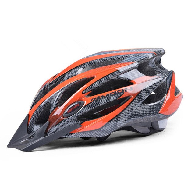 Moon Cycling Helmet Ultralight Skiing Motorcycle Bicycle Breathable Helmet Bicycle Road Mountain Riding Helmet Riding Equipment