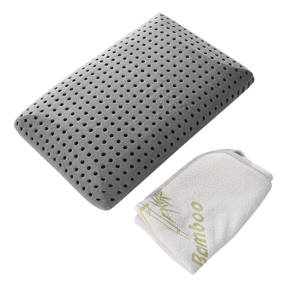 Healthy Sleeping Airflow Perforation Honeycomb Standard Bed Bamboo Charcoal Sleep Memory Foam Pillow pillows memory foam