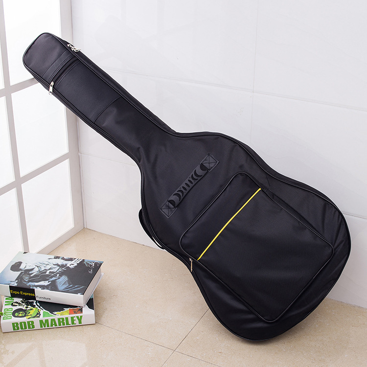 Sac à dos pour guitare acoustique, 41 &quot;/ 40&quot;, Double sangles, rembourré, coque souple,