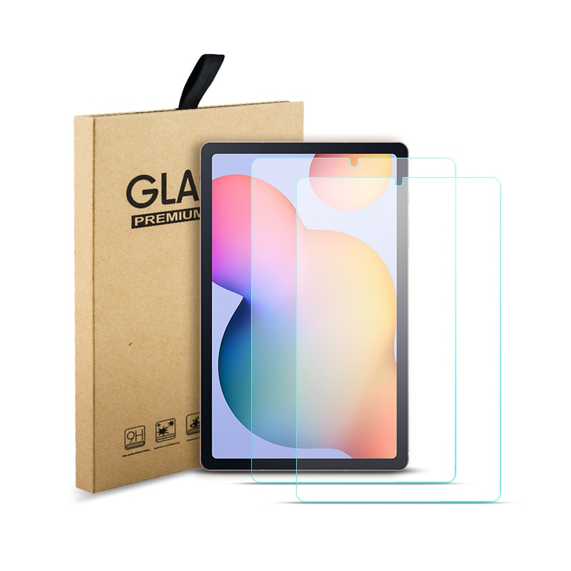 Tempered Glass for Samsung Galaxy Tab S6 Lite 10.4 P610, Screen Protector for Galaxy tab S7 Plus, S6 SM T860