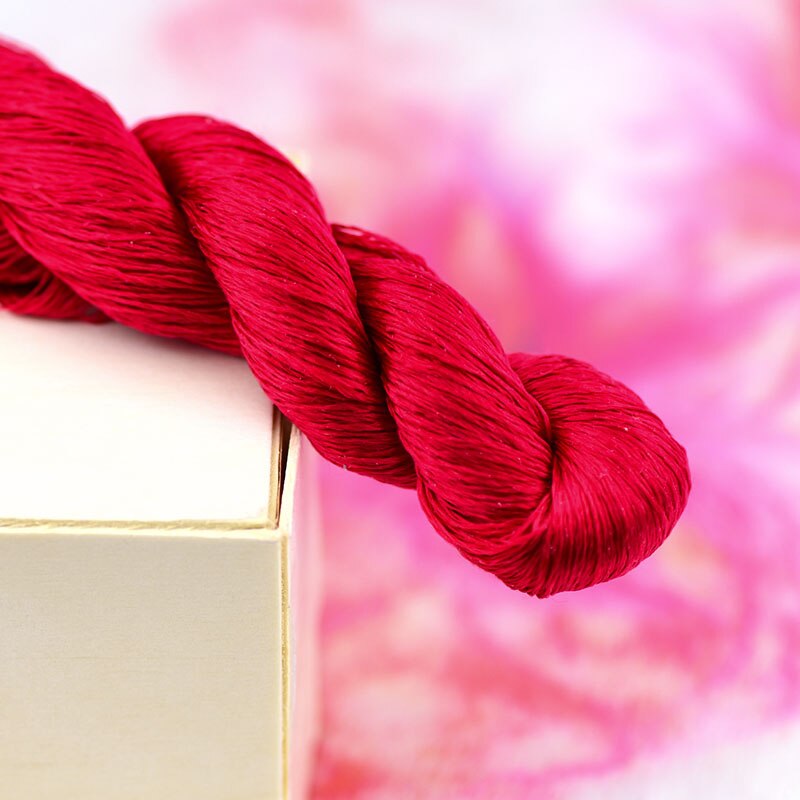 silk embroidery thread / 100% silk thread /hand embroidery embroider cross stitch/pink series/8 gradient colors: 7