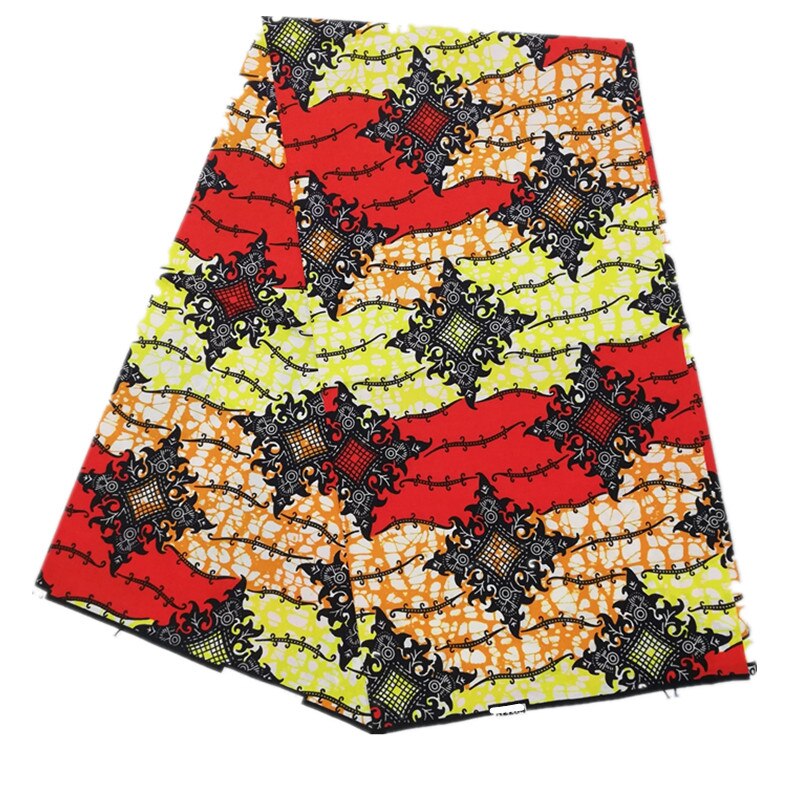 White Stripes Soft African Print Fabric Ankara Wax 100% Cotton Nigeria Style NN0809-47