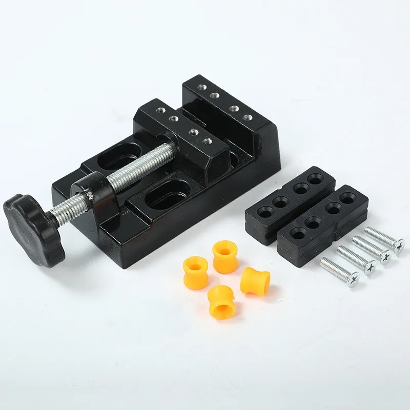 Bench vise, multi-functional household self-closing clamp, general-purpose clamp, work bench vise, mini flathead pliers