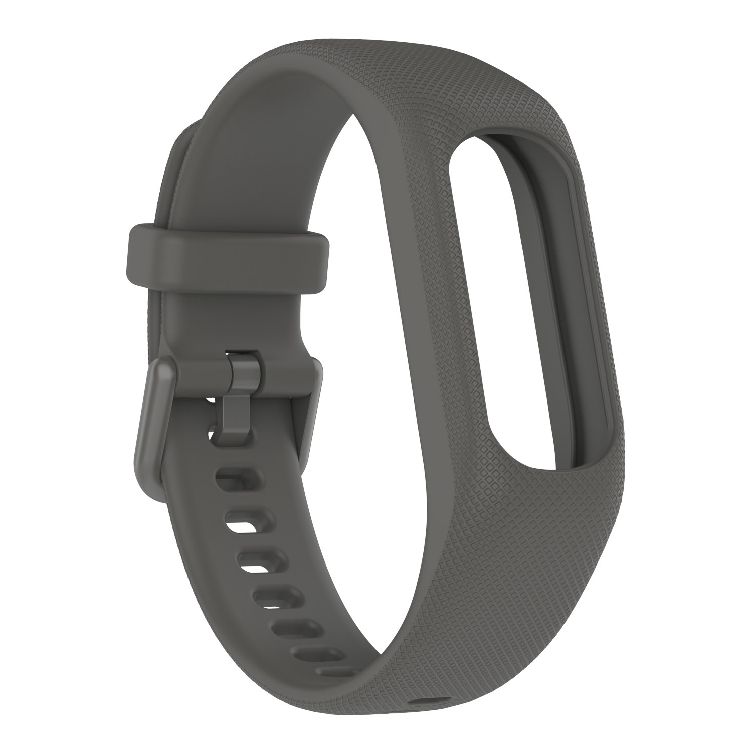 Cinturino in silicone per Garmin accorto 5 cinturino monopezzo per Garmin Vivosmart 5 fitness inseguitore accorto5 cinturino di ricambio: SMOKEY MALVA