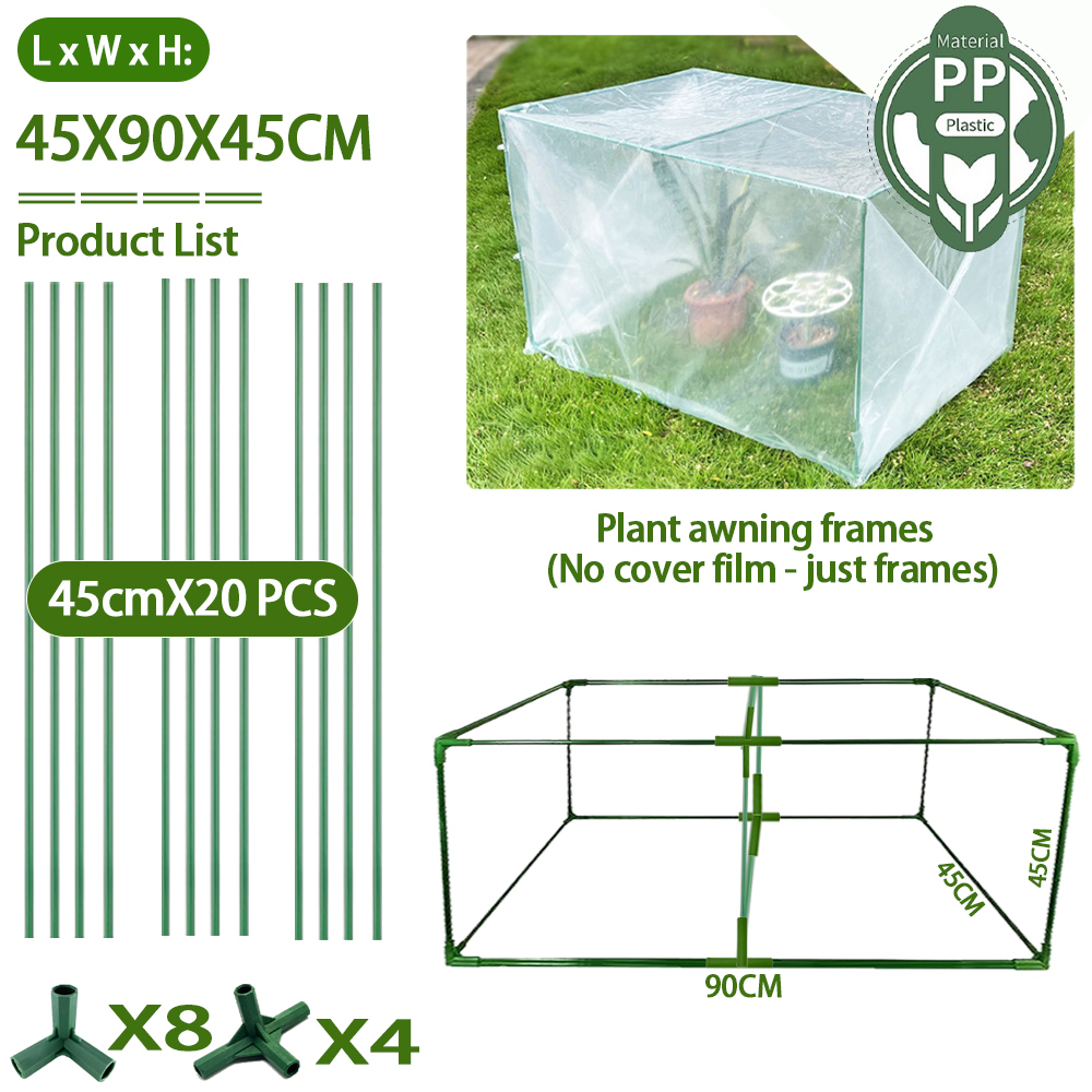 Zewnętrzne osłony siatkowe, pokrywa roślinna na szkodniki, osłona ochronna ptaków i szkodników robić owoców, warzyw (tylko ramy): Czerwony