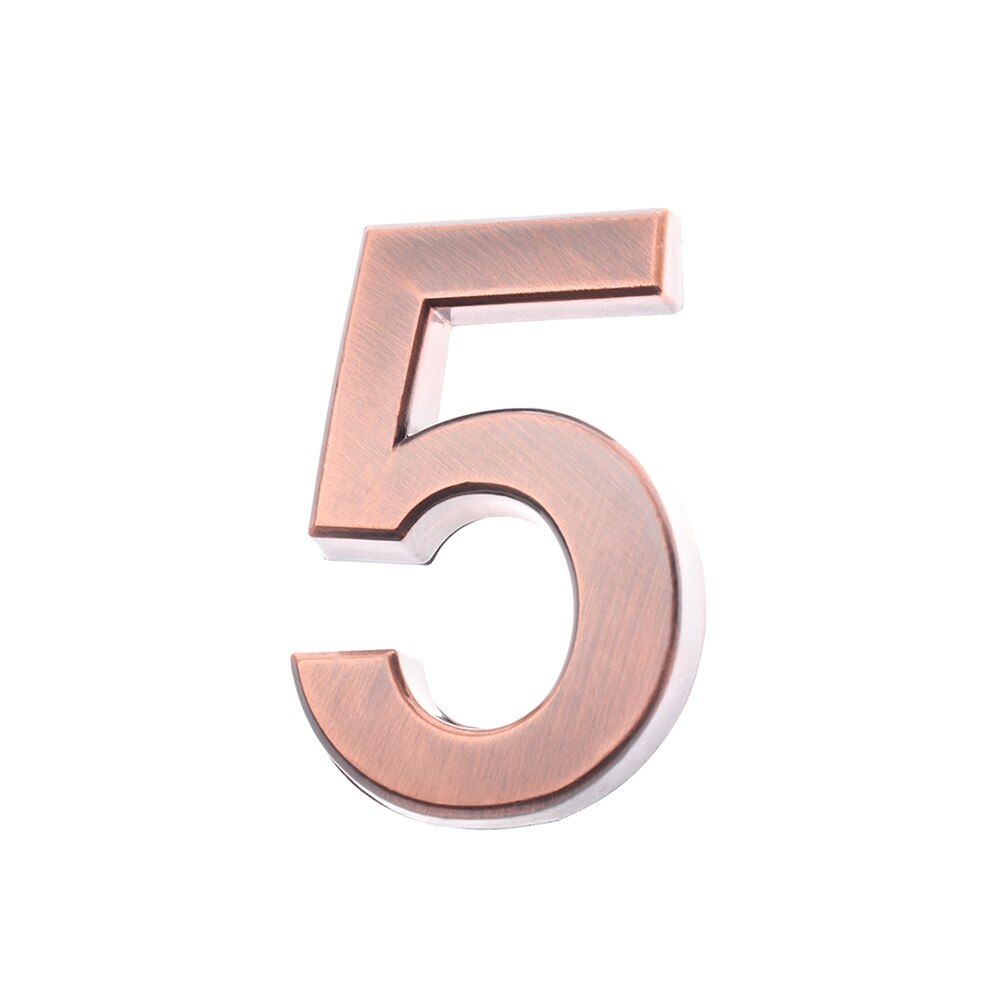 0-9 ABS Plastic Cijfer zelfklevende Huis Plaque Adres Teken Kamer Deur Nummer Cijfers Sticker Cijfer Teken hotel Deur Label