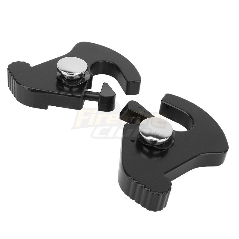 For Harley Electra Road Street Glide Road King Detachable Rotary Sissy Bar Luggage Rack Docking Latch Clips Left&amp;Right