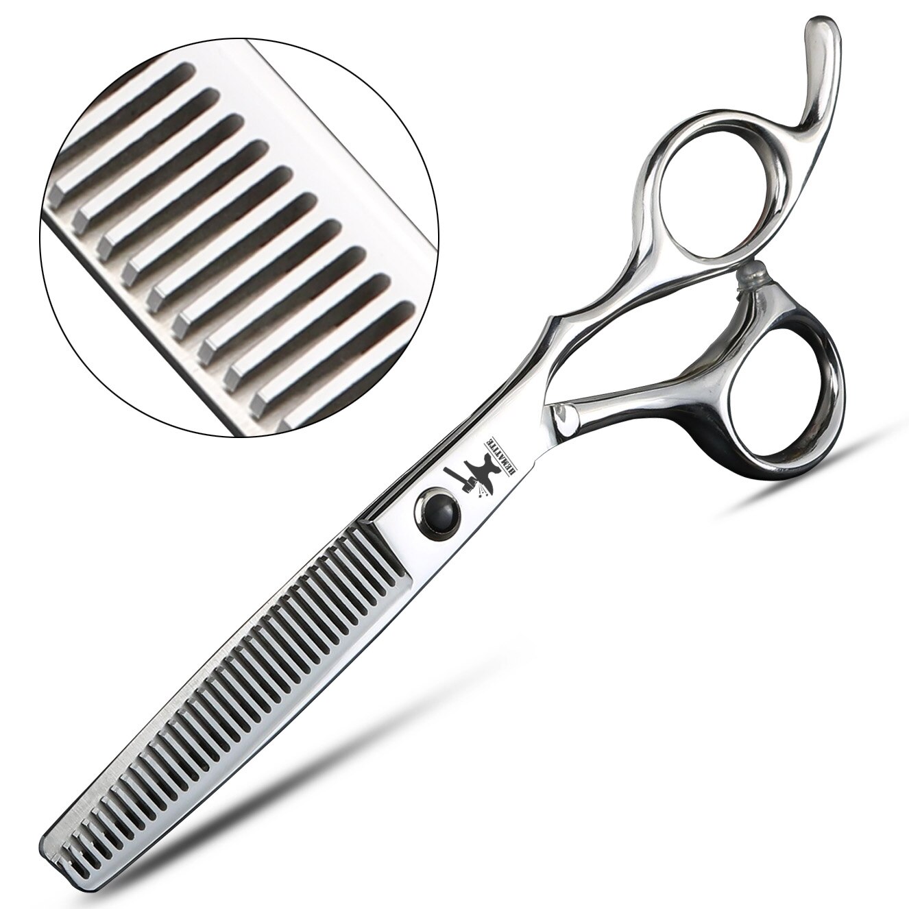 hairdressing scissors 6 inch 5/5.5/6.5/7/8 inch hair cutting thinning scissors Barbershop hairdressing tool set: Thinning 10-20
