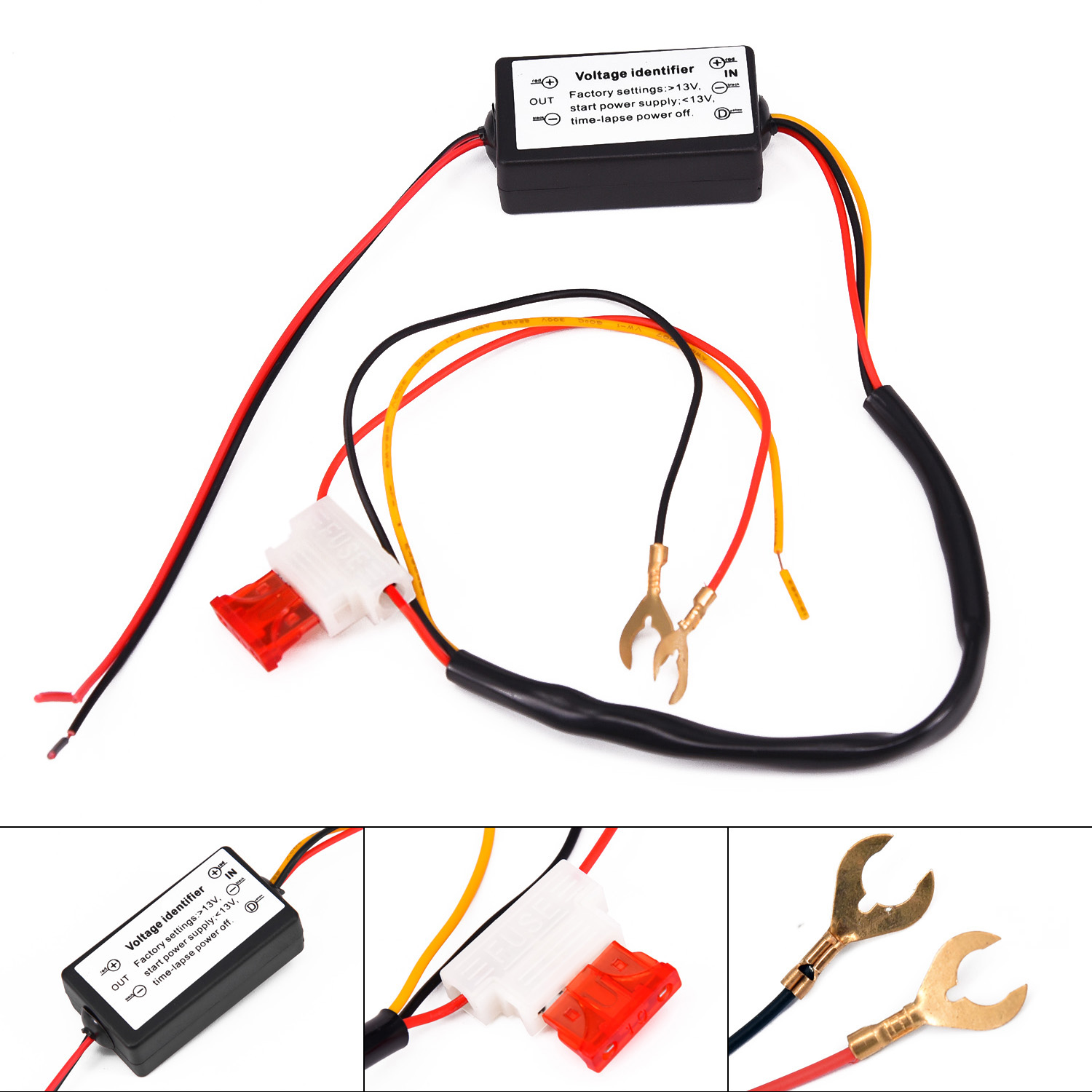 1218V Car LED Daytime Running Lights Controller H... Grandado