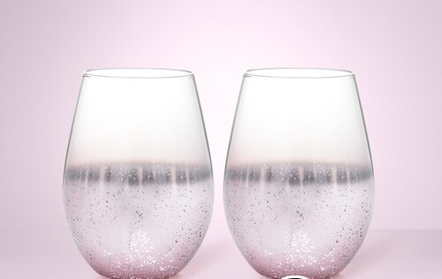 Sterrenhemel verandert geleidelijk van kleur kopje water kopje glas vrouwelijk huishouden theekopje persoonlijkheid koffiekopje stuur familieleden: Roze 2 stuks