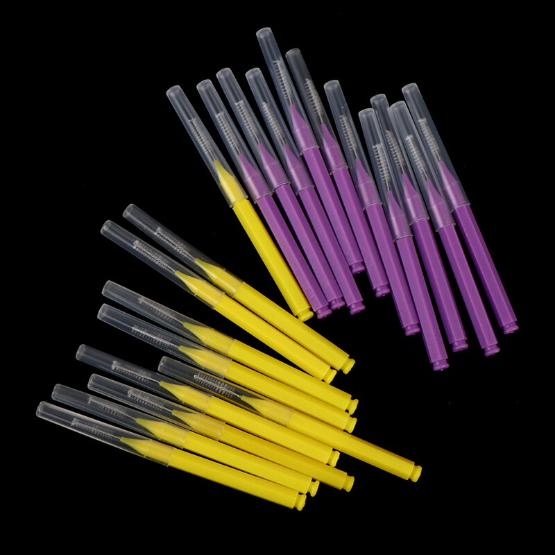 10pcs Healthy Tooth Floss Oral Hygiene Dental Floss Soft Plastic Interdental Brush Toothpick For Teeth Cleaning Oral Care