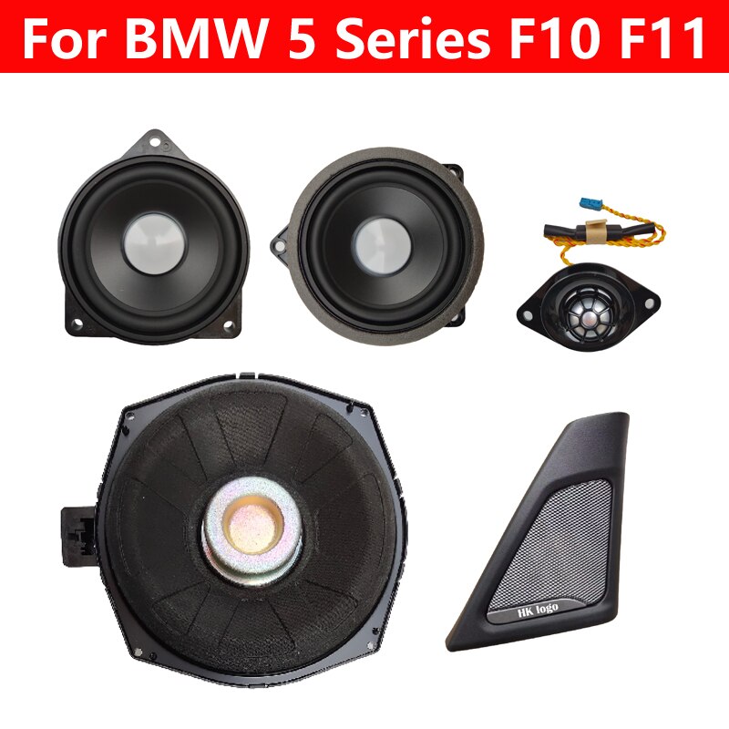 Auto For BMW 5 Series F10 F11 Audio Head Treble Horn Loudspeaker Music Sound Tweeter Speaker Covers Original Model