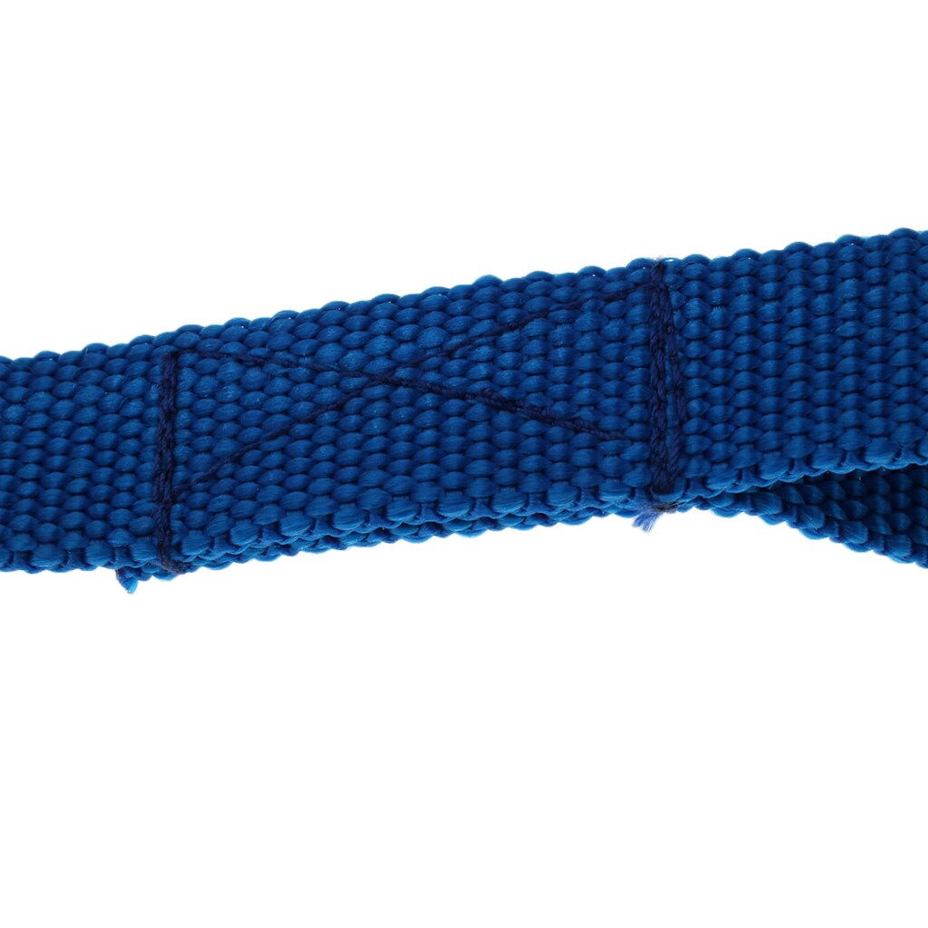 Rein de sangle de coton de corde de plomb de cheval équestre de 6.56ft avec l'agrafe de boulon équipement léger pour l'équitation rouge/bleu/noir