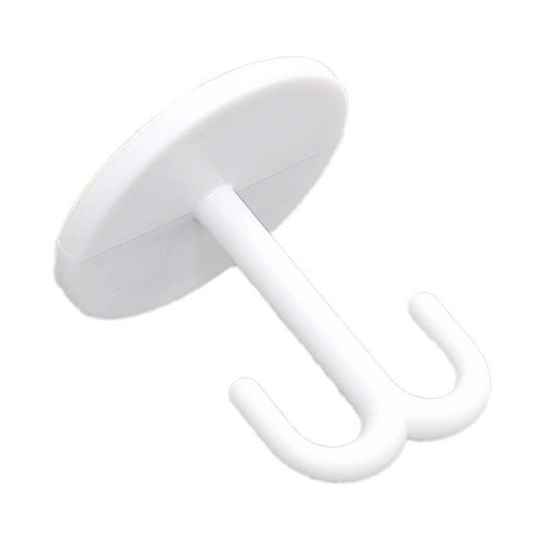 Free Punching Vertical Hook Strong Adhesive Wall Stickers Hanging Load-bearing Suction Cup Kitchen Hook Bathroom Accessories: 02