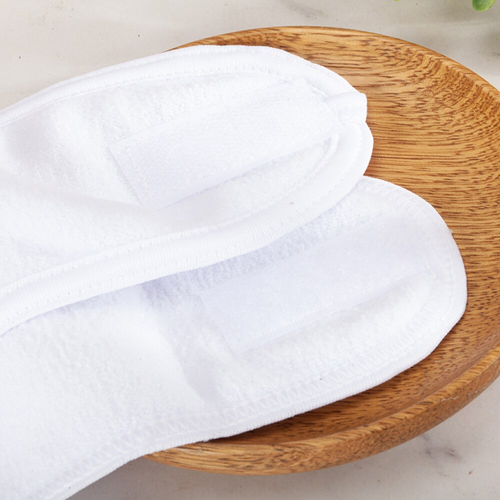 1 uds, maquillaje ajustable para mujeres, cinta suave para el pelo, banda suave para la cabeza, cinta para el cabello para SPA, diadema Facial, accesorios coloridos para el cabello