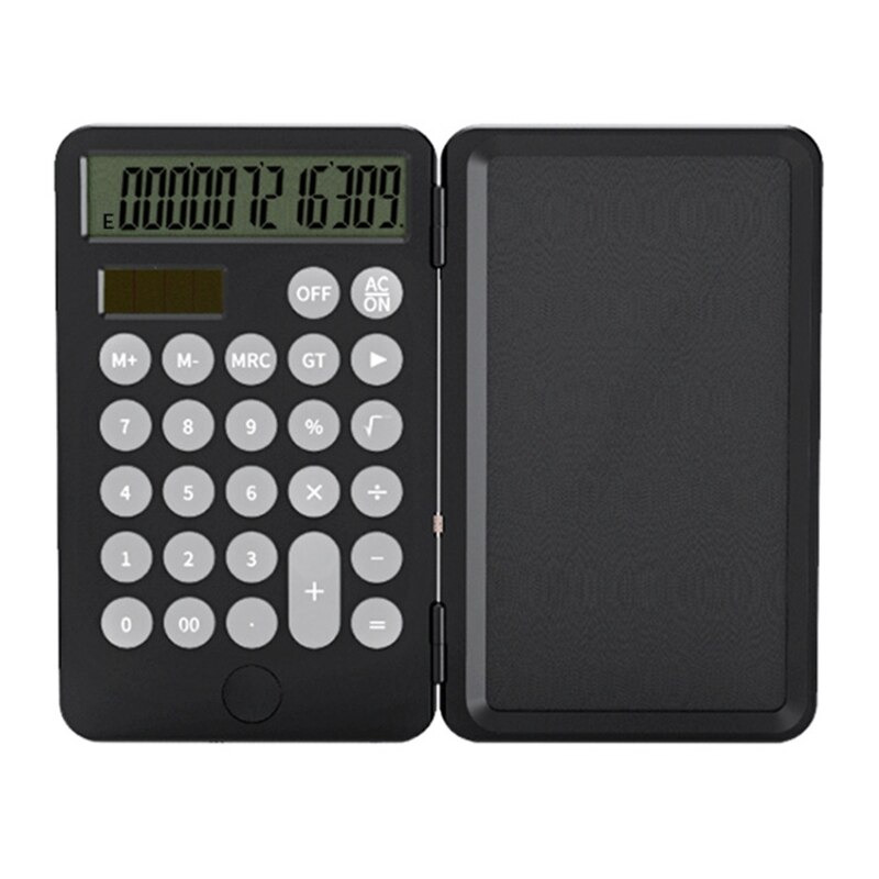Digit Calculators w/Portable LCD Handwriting Screen Writing Tablet 12-digit Display Ultra-thin Business Student Notepad