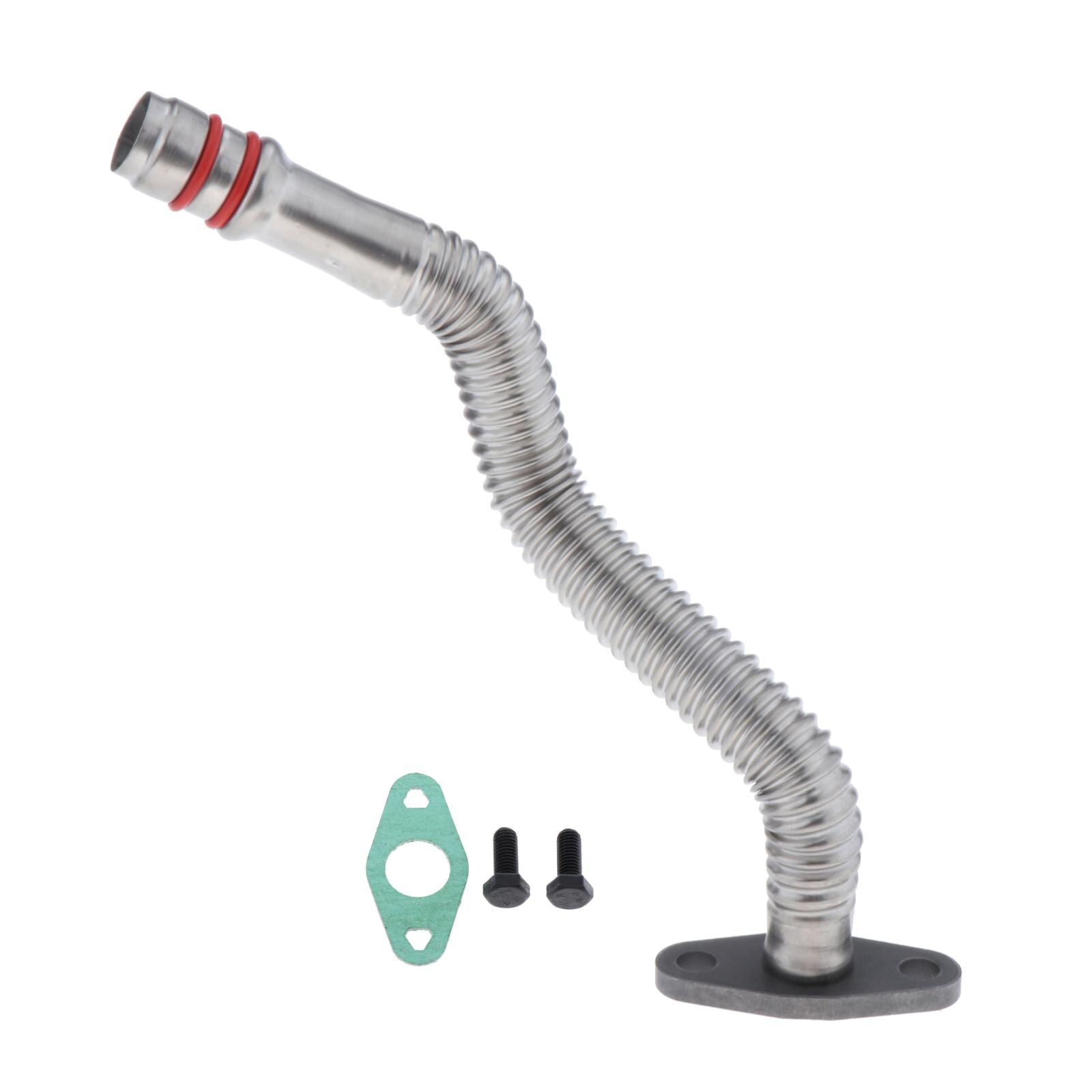 Turbo Oil Return Drain Line Tube For 2007.5 Dodge