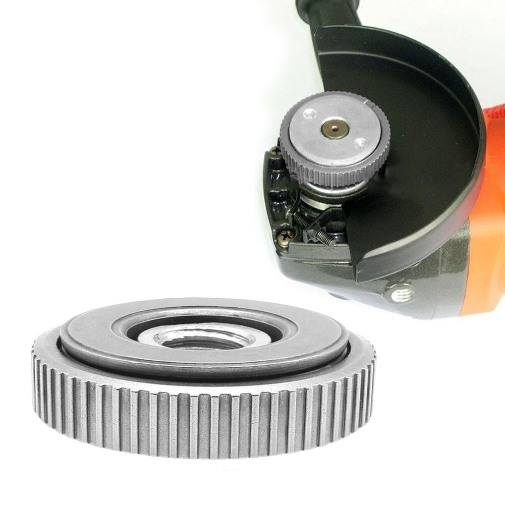 1/2pcs M14 thread replacement angle grinder chuck tool angle grinder nut set tool quick clamping quick release nut device