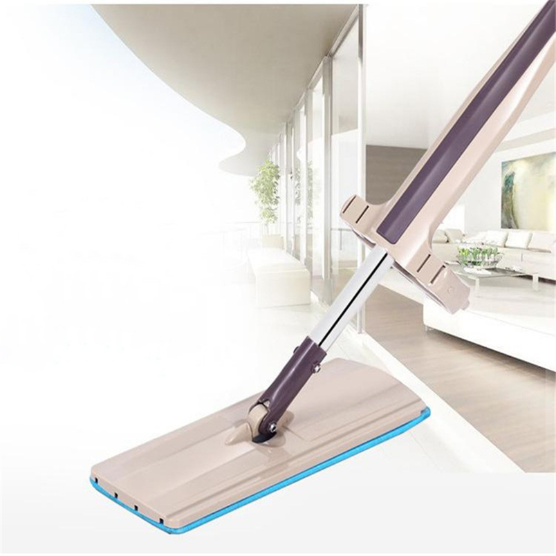 360 Graden Spin Mop Spray Mop Hand Makkelijk Wassen Floor Cleaner Multifunctionele Platte Squeeze Mop Head Home Cleaning Tool Magic mops