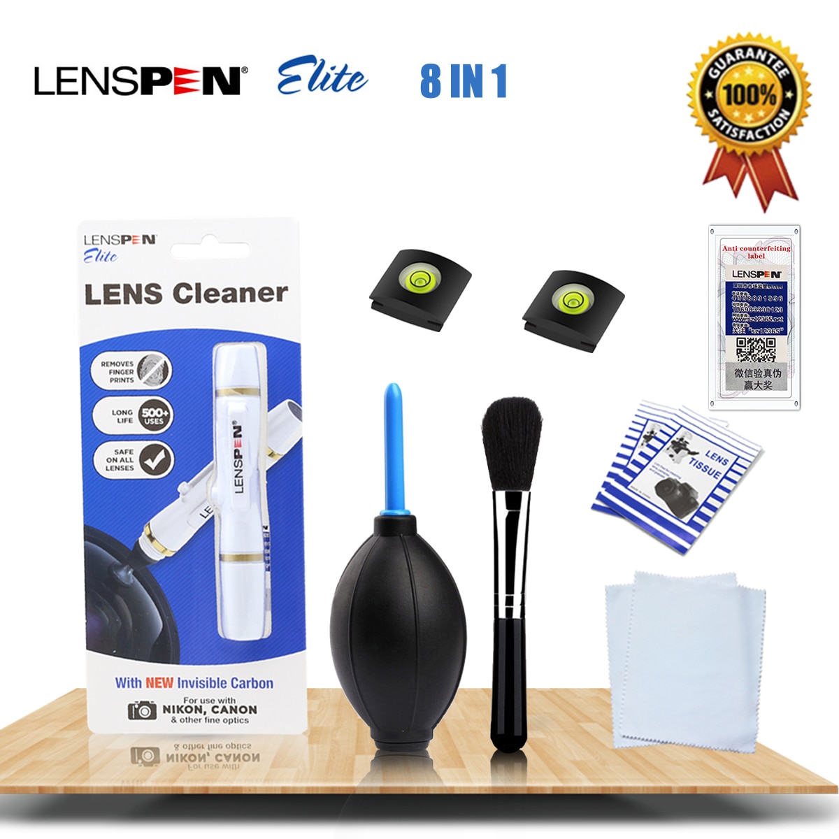 Original Lenspen Lens Cleaning Pen NLP-1 Invisible Carbon Compound Dust Cleaner for Canon Nikon Sony DSLR SLR Camera lens