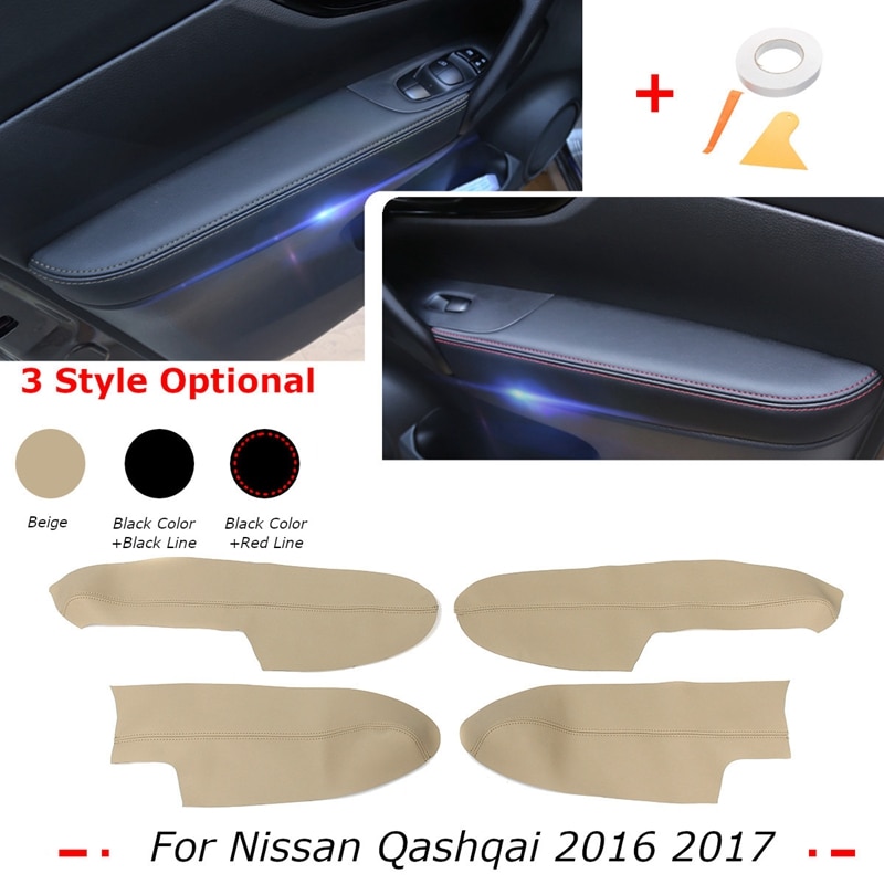 Oven kyynärnojan suojakotelon pinta käsinojan paneelin suojus nissan qashqai  j11: lle