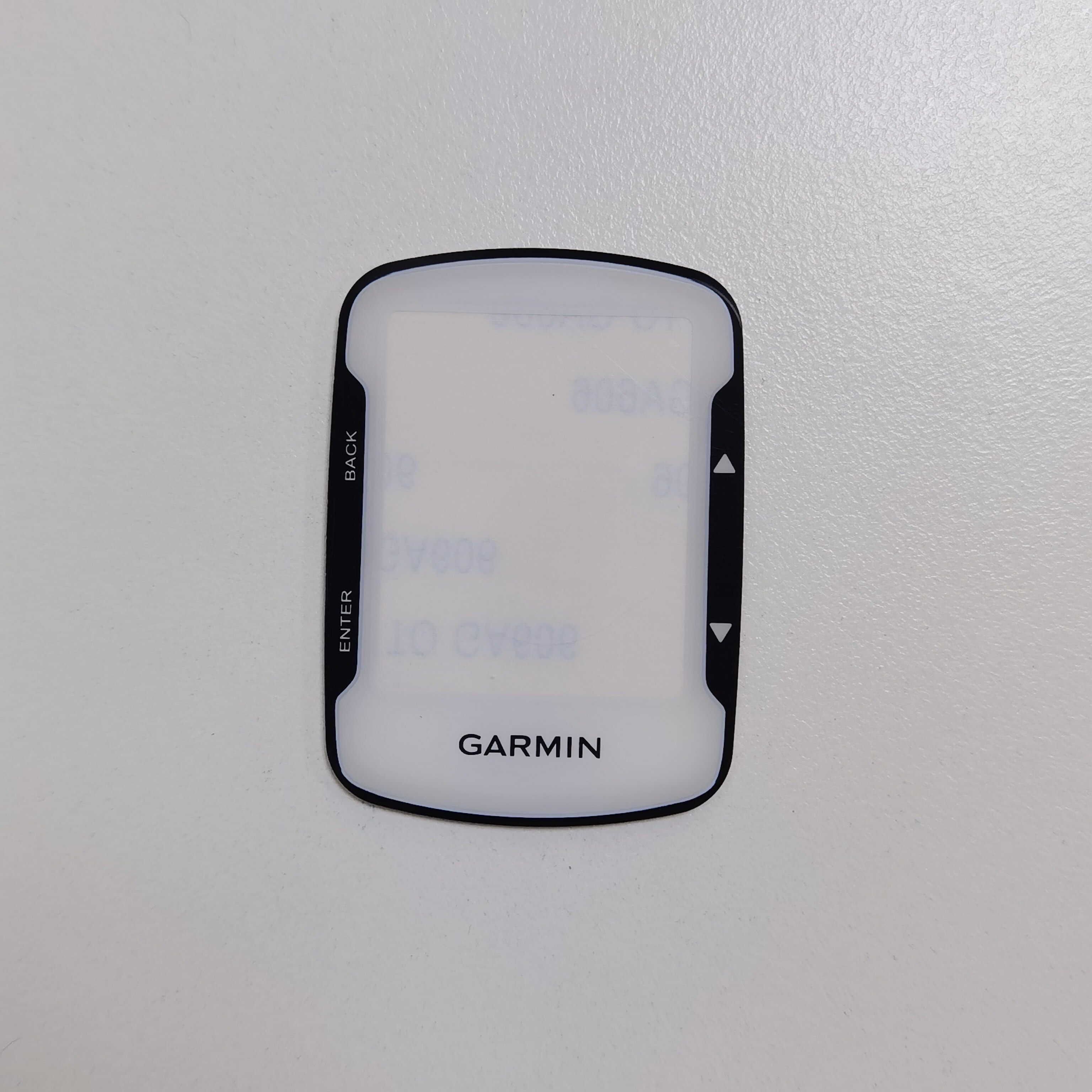 Glass Cover Screen Voor Garmin Edge 200 500 Panel Glas Kras Reparatie Vervangende Onderdelen Zonder Frame: black